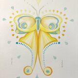 Watercolor butterfly