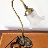 Art Deco style lamp glass paste