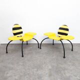 Vintage PS Surrig children chairs by Eva & Peter Moritz for Ikea