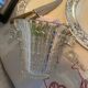 Antique molded glass ice bucket
