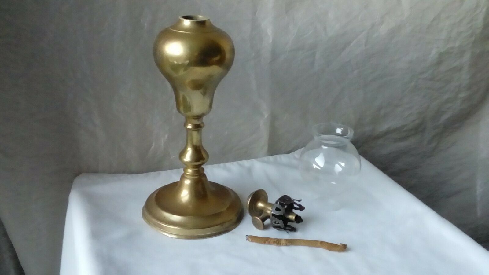 Copper oil lamp gardon pigeon lamp end 19 eme