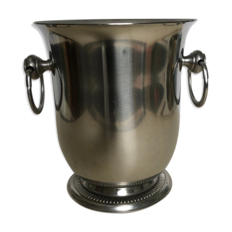 Seau à glace en inox mat