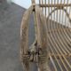 Bamboo and rattan armchair