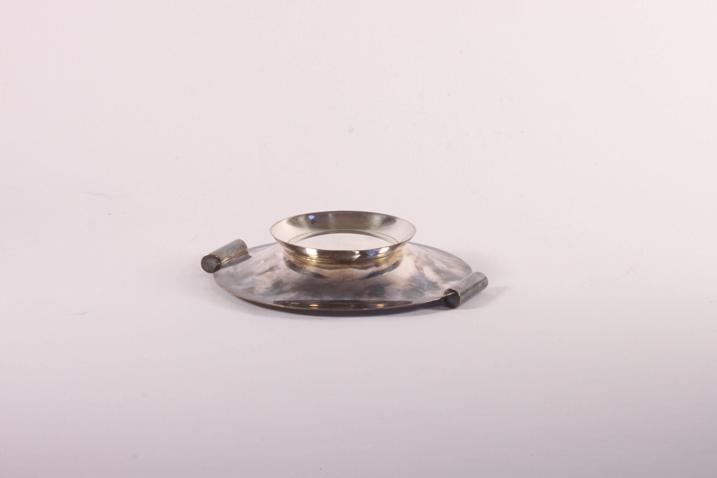 Art deco silver plated bowl by Sola, The Netherlands 1930s.