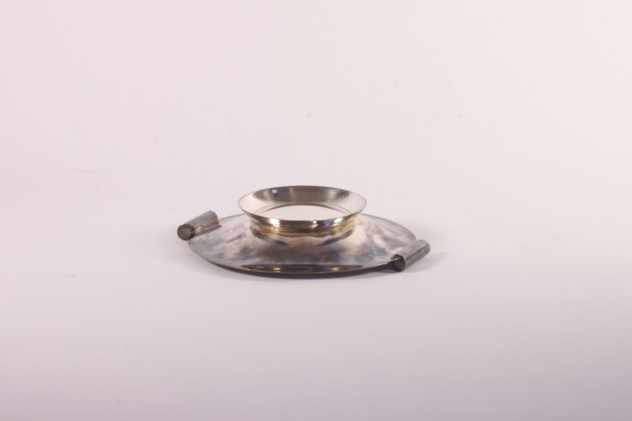 Art deco silver plated bowl by Sola, The Netherlands 1930s.