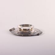 Art deco silver plated bowl by Sola, The Netherlands 1930s.