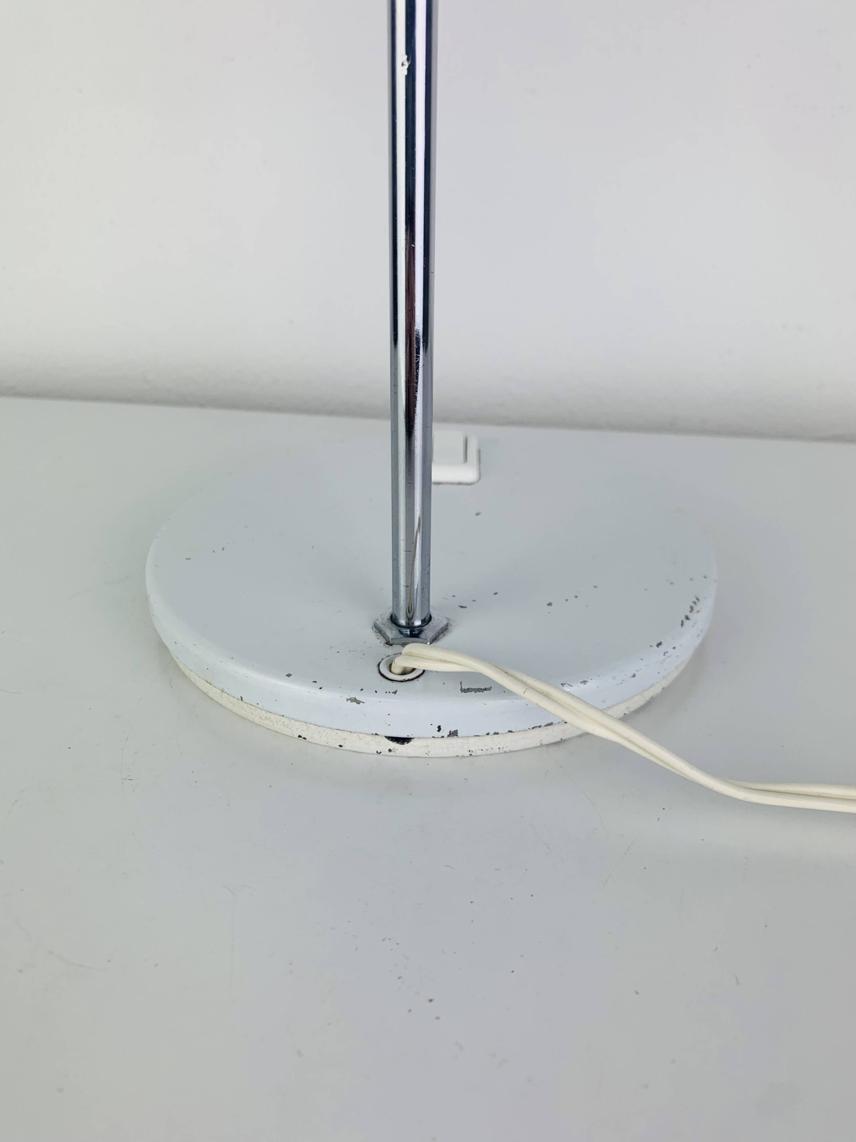 White Space Age eyeball desk lamp, 1970s