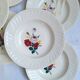Flowered deep plates