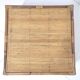 Bamboo rattan coffee table square shape 60s