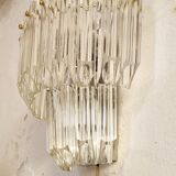 Applique cristal France, années 1950.