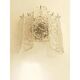 Hammered Strips listelli Murano Glass Wall Sconce by Simoeng