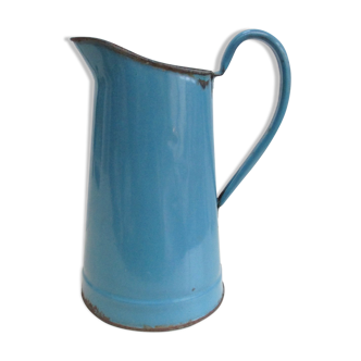 Enamelled sheet metal water broc – Blue