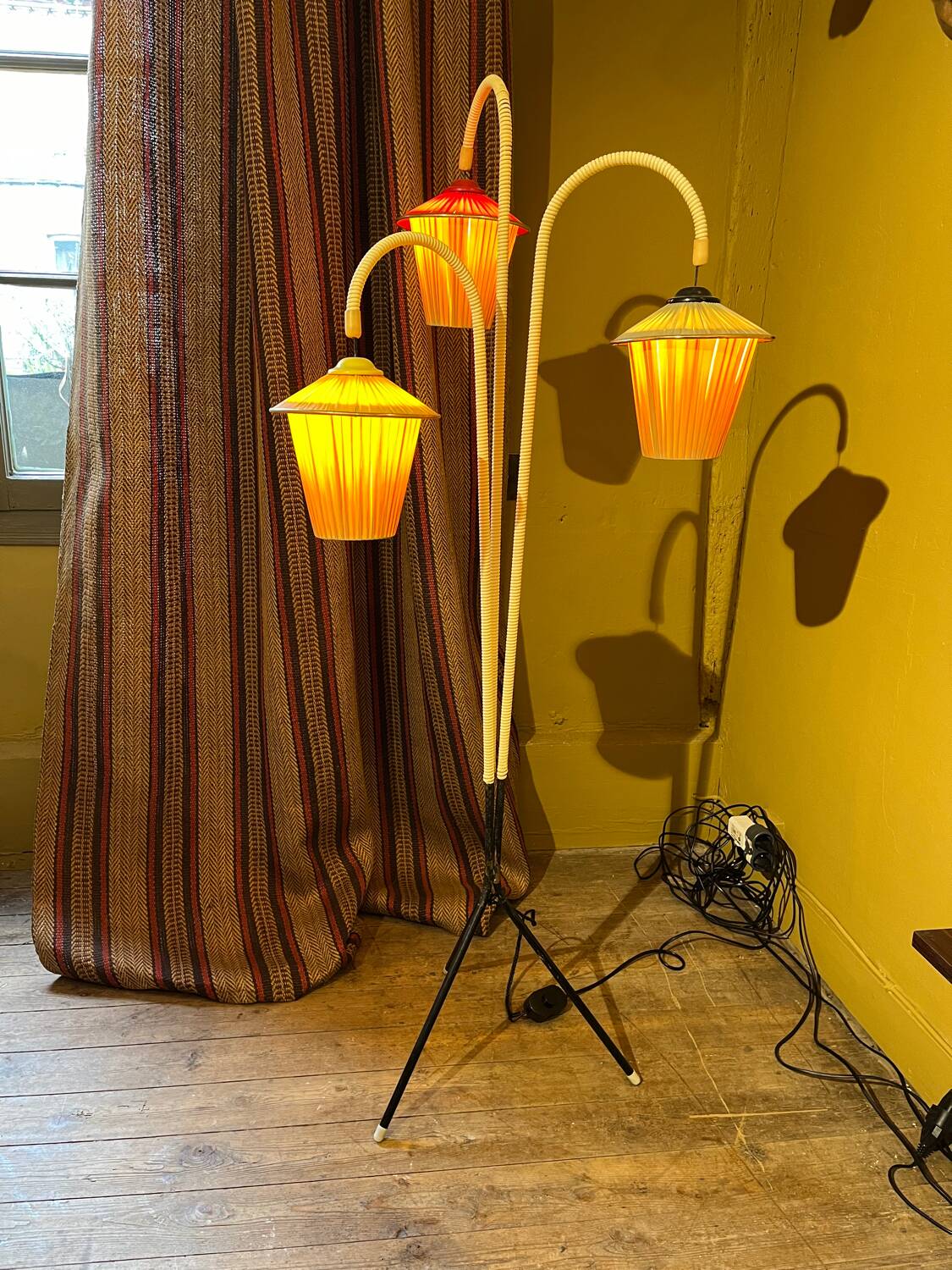 Scandinavian floor lamp 1970