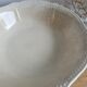 Beige opaque porcelain bowl
