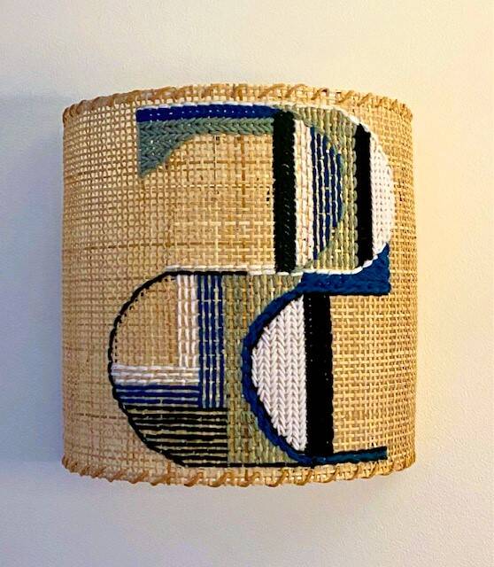 Vintage abstract wall art