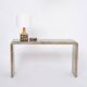 Mid-Century Modern Console Table Made of Laquered Goat Skin by Aldo Tura