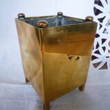 Small Valmazan Brass Planter