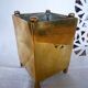 Small Valmazan Brass Planter