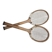 Paire d anciennes raquette de tennis vers 1930