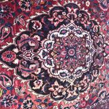 Large antique Persian carpet Bakhtiar handmade 210x327