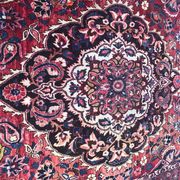 Large antique Persian carpet Bakhtiar handmade 210x327
