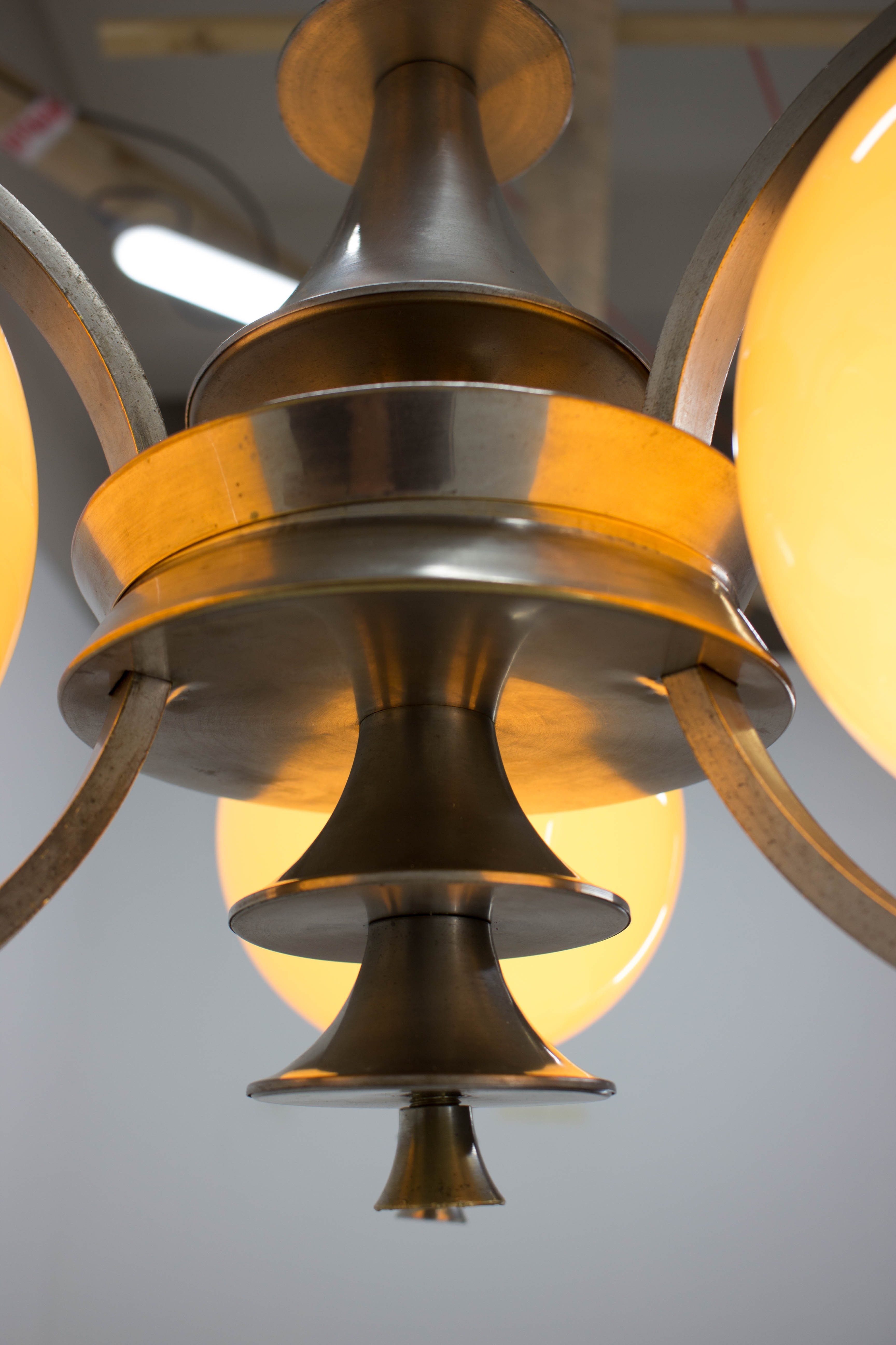 Rare Art Deco Chandelier, 1920s