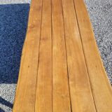 Farmhouse table in old solid oak