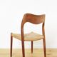 Niels O. Møller No. Dining Chairs No.71 for J. L Moller, Set of 3