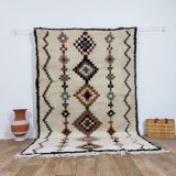Handmade wool Berber rug 285 X 164 CM