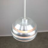 Vintage Italian Aluminum Beehive Pendant Lamp, 80s