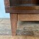 LOW FURNITURE RUSTIC SIDEBOARD MODERNIST ENFILADE HAS 2 DOORS IN CHENE - WIDTH 90 CM