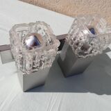 Pair of 70's wall lamps