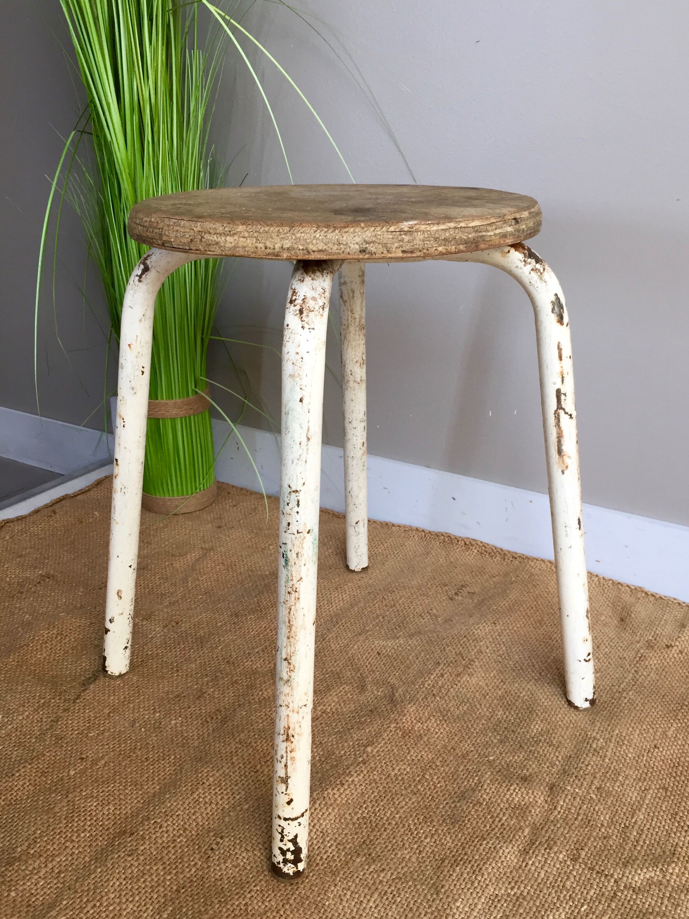 Wabi Sabi workshop stool