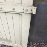 19th-century solid oak barn door