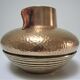 Vase pansu brass patinated vintage art deco style