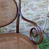 Bench signed Thonet No. 5, 1880s
