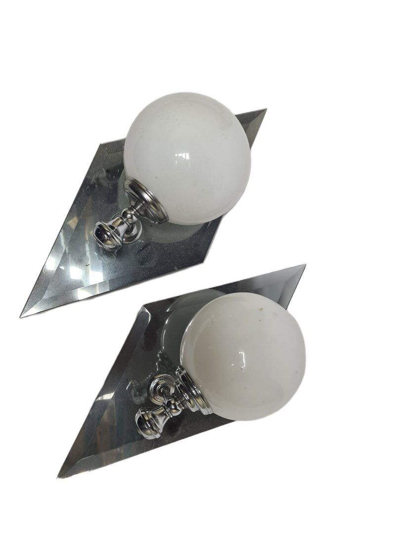 Art Deco sconces, Poland, 1960s, set of 2