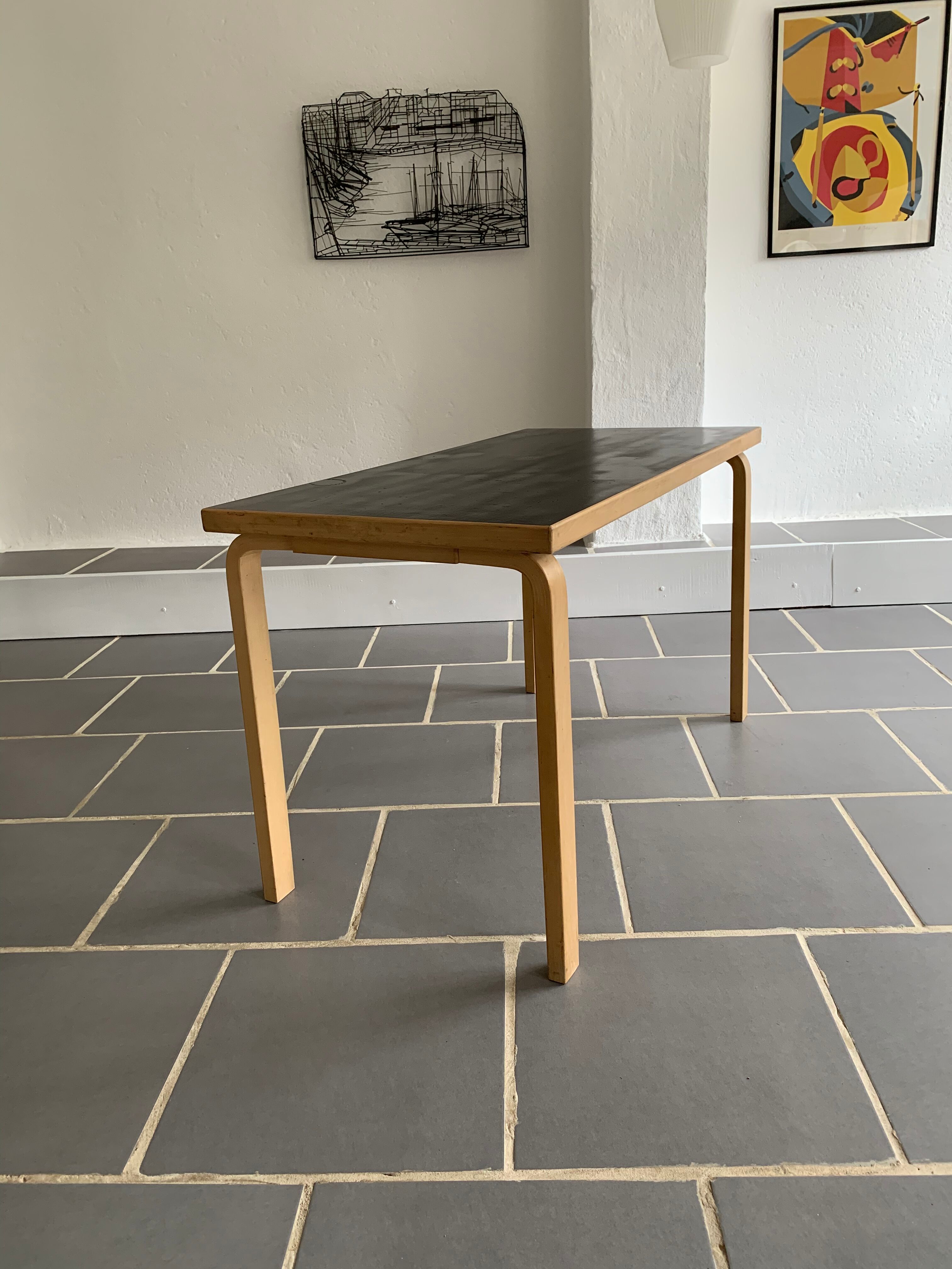 Vintage Alvar Aalto table desk