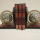 pair of vintage formica bookends