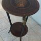 Napoleon III saddle in precious wood marquetry