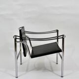 Pair of LC1 armchairs, LeCorbusier, Perriand, Jeanneret, ed.Cassina