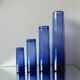 Lot de 4 vases Holmegaard par Per Lutken années 1960