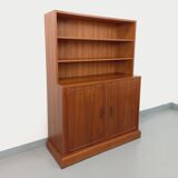 Vintage teak storage bookcase from the 60s