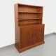 Vintage teak storage bookcase from the 60s