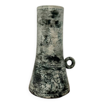 Jacques Blin, grand vase évasé