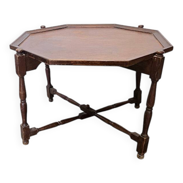 Table d'appoint pliante anglaise antique