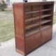 Store furniture from the 30s in mahogany and brass