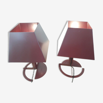 2 Fold Medium Established & Sons table lamps