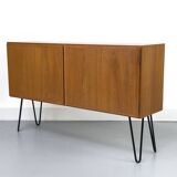 Danish teak sideboard by Omann Jun, 1970s
