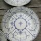Ensemble de 9 assiettes plates Copenhague de Royal Boch